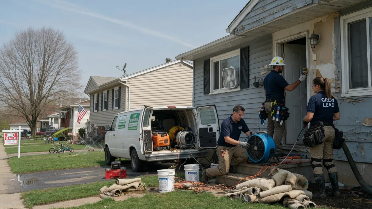 Flood Cleanup in North Liberty, IA near me
