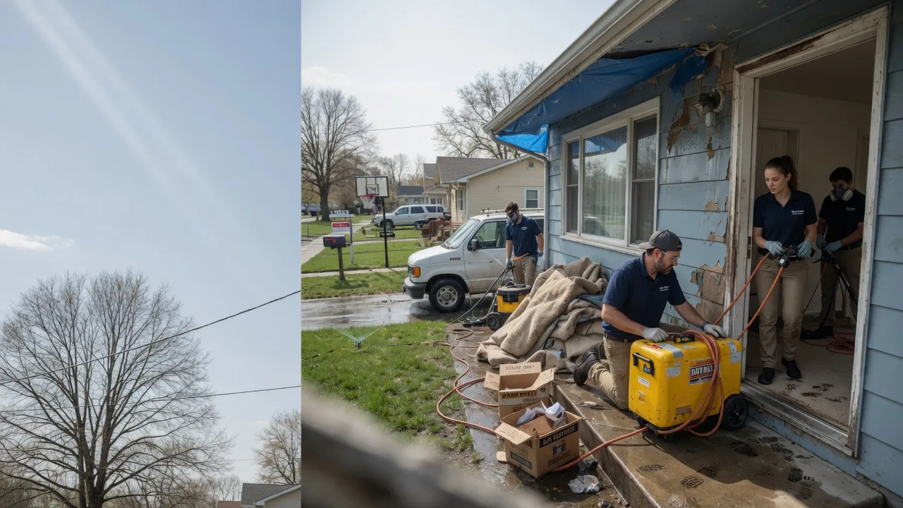 Basement Flood Cleanup in North Liberty, IA near me